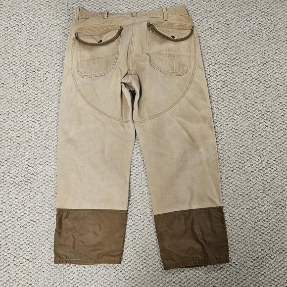 Vintage USA Carhartt 40x30 Brush Briar Double Knee Hunting Pants WU256 Union - Picture 3 of 4